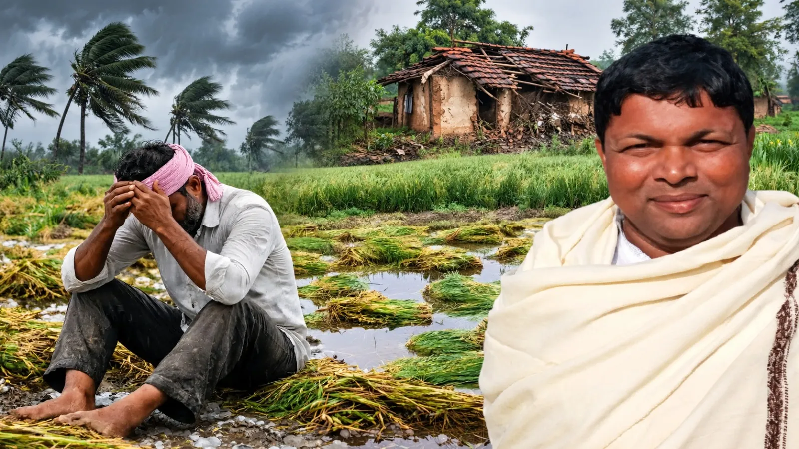 चक्रवाती तूफान से नुकसान की सूचना दें, पूर्व कृषि मंत्री बादल पत्रलेख ने किसान-राज्यवासियों से की अपील