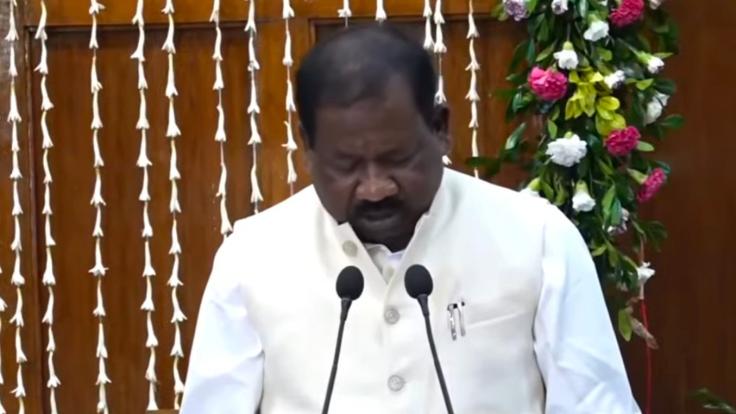 हेमंत कैबिनेट के 12वें मंत्री बने रामदास सोरेन, राजभवन में ली शपथ