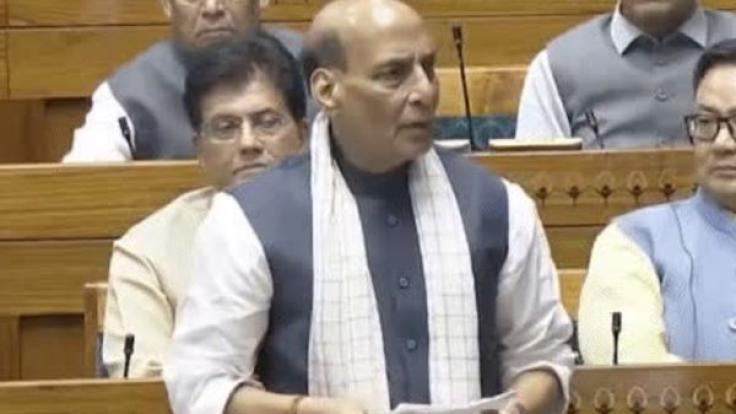 दुश्मन के कितने विमान गिरे और क्यों रोका गया Operation Sindoor... राजनाथ ने संसद मे सब कुछ बताया