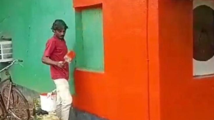 40 साल बाद चंपई के घर से उतरा हरा रंग, बीजेपी में शामिल होने से पहले ही भगवाधारी बने दादा