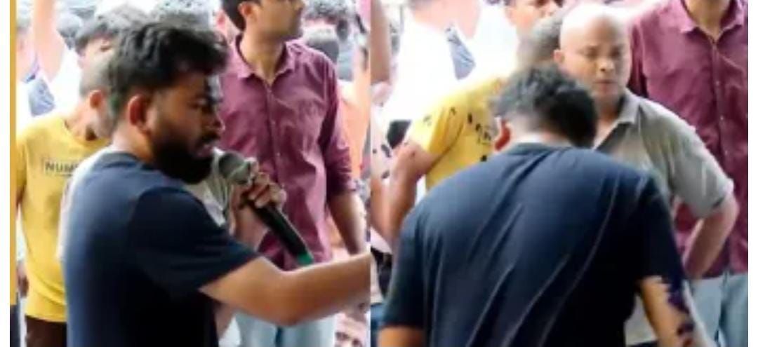 जंतर-मंतर पर फिर बवाल! फेंकी गई स्याही, 'जय श्रीराम' के लगे नारे