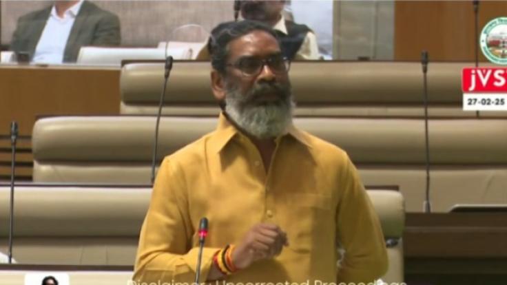 सदन में सीएम हेमंत का विपक्ष पर हमला: 'षड्यंत्रकारियों की जमात अफवाहें फैला रही है'