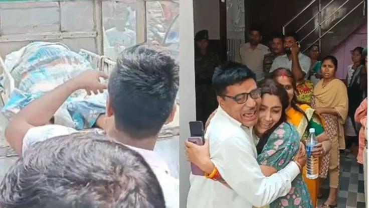 केंद्रीय मंत्री नित्यानंद राय की बहन के घर पानी के लिए बह गया खून, एक भांजे की मौत, बहन और दूसरा भांजा घायल