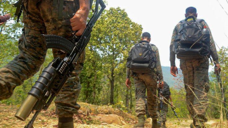 गुमला के केचकी जंगल में पुलिस - उग्रवादियों में मुठभेड़, JJMP के तीन उग्रवादी ढेर