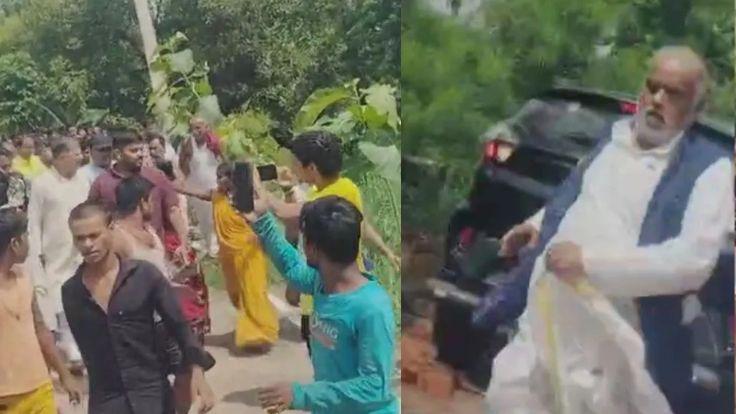 बिहार के मंत्री श्रवण कुमार और विधायक प्रेम मुखिया पर जानलेवा हमला, नालंदा में ग्रामीणों ने एक किलोमीटर तक खदेड़ा