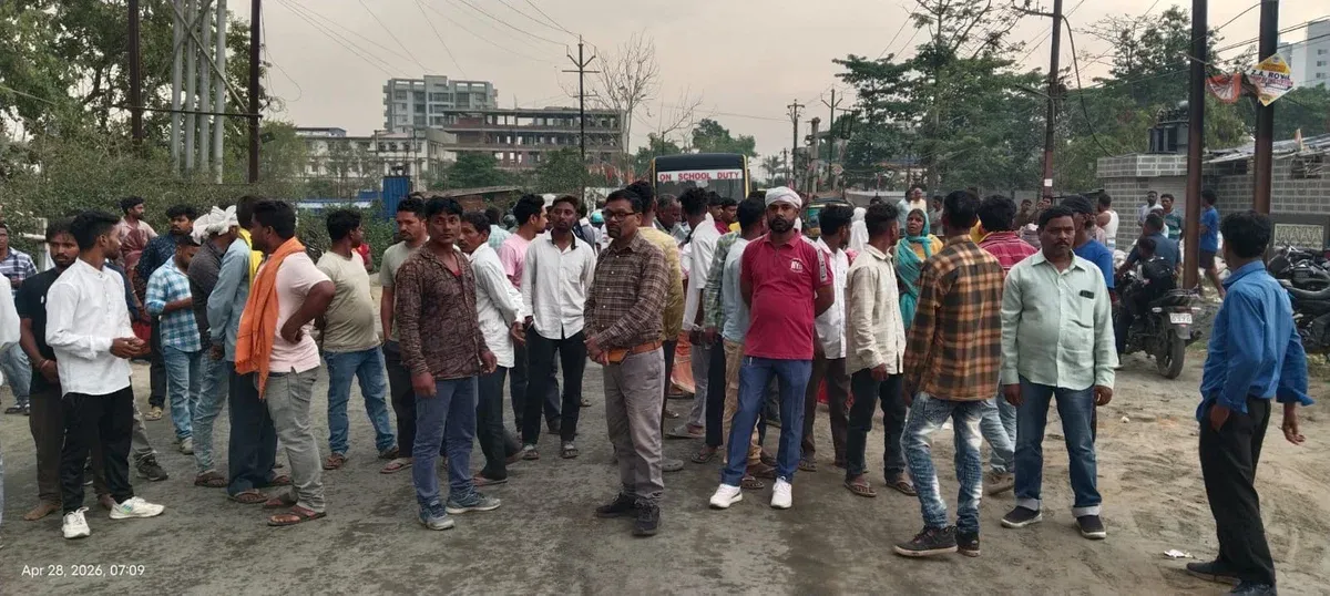 चिरौंदी में पाइपलाइन कार्य के दौरान हादसा, गड्ढे में गिरने से मजदूर की मौत