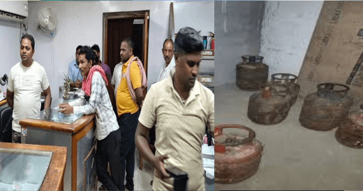 देवघर: मां तारा गैस एजेंसी में SDO-CO का औचक निरीक्षण, कई गड़बड़ियां उजागर