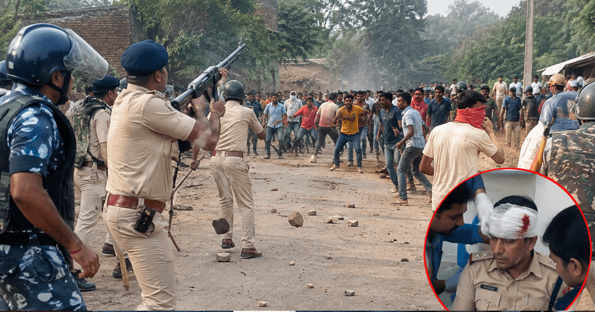 चतरा में बंधक छुड़ाने पहुंची पुलिस पर पथराव, दो थानेदार घायल; 4 राउंड हवाई फायरिंग