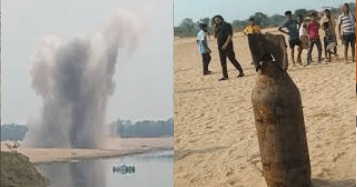 झारखंड में WWII का 227 किलो बम निष्क्रिय, स्वर्णरेखा नदी किनारे सेना का सफल ऑपरेशन