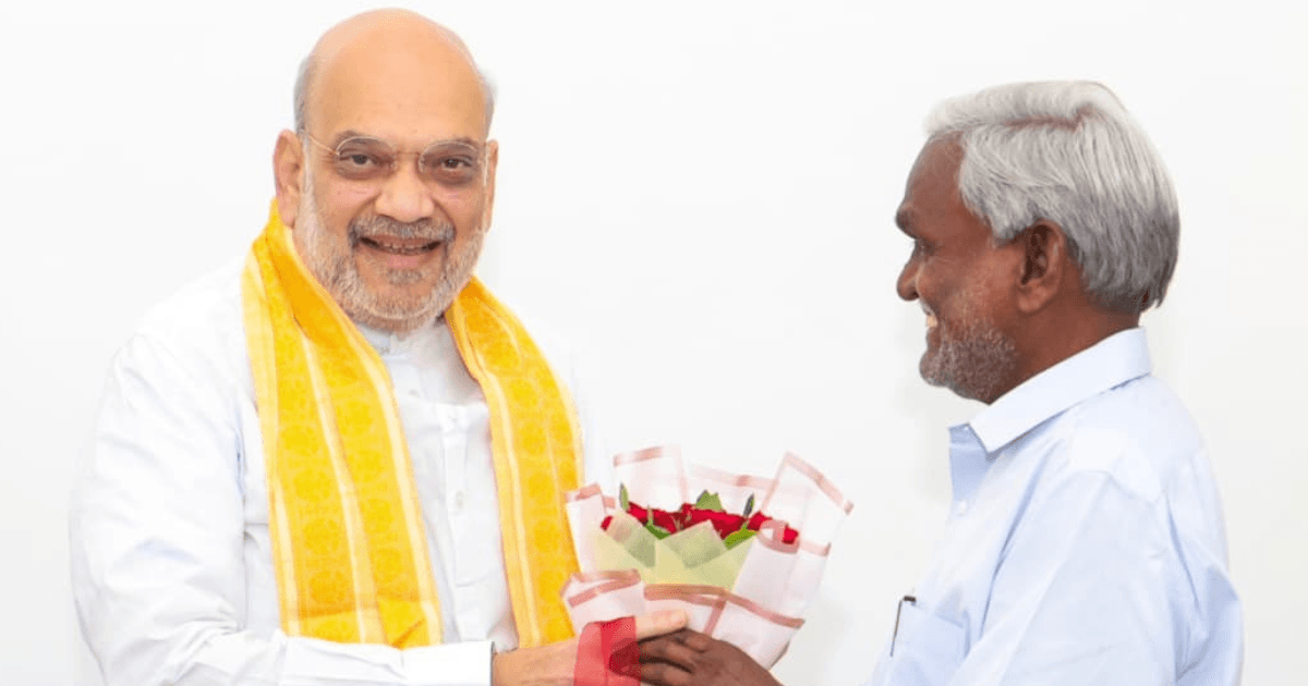चंपाई सोरेन ने गृह मंत्री अमित शाह से की मुलाकात, बंगाल चुनाव में बीजेपी की जीत के लिए दी बधाई