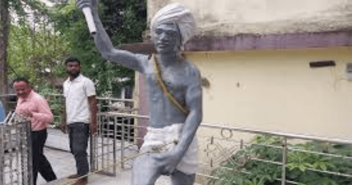 जामताड़ा में भगवान बिरसा मुंडा की प्रतिमा तोड़ी गई, लोगों में भारी आक्रोश