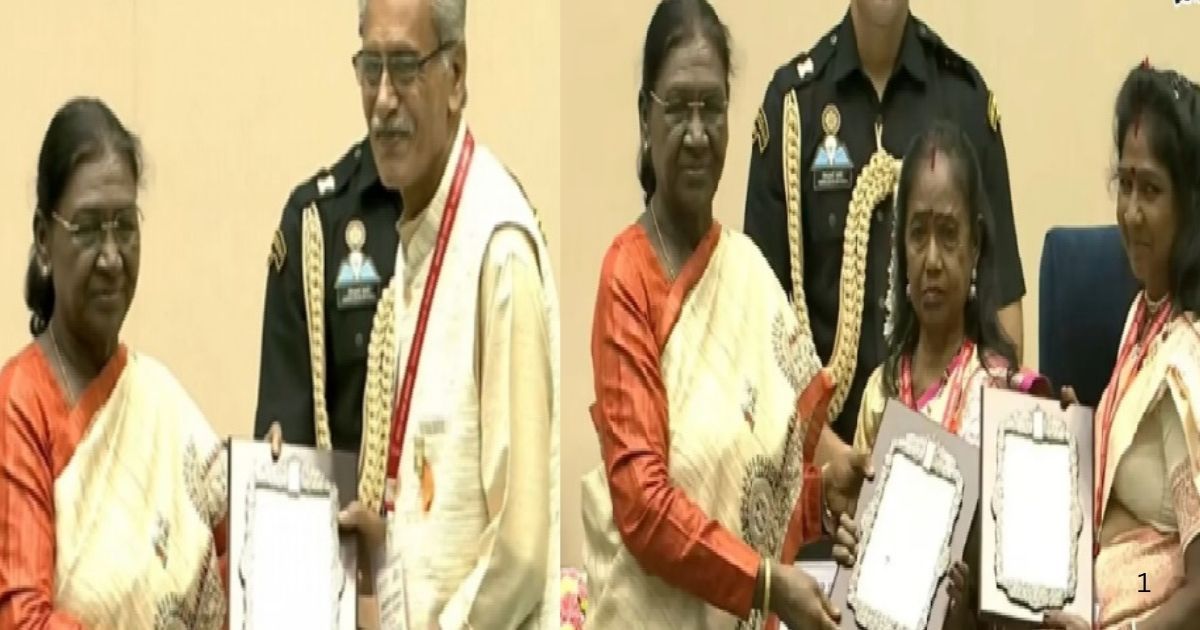 राष्ट्रपति के हाथों झारखंड के 3 कलाकार सम्मानित, छऊ और नचनी को मिली राष्ट्रीय पहचान