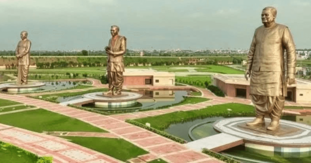 लखनऊ में राष्ट्र प्रेरणा स्थल का पीएम मोदी ने किया उद्घाटन: कूड़े के ढेर से बना विरासत और विकास का प्रतीक