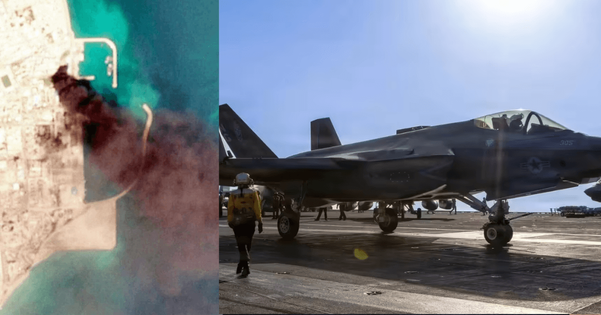 अमेरिका-ईरान तनाव: केशम आईलैंड पर बमबारी, IRGC का दावा—दुश्मन का फाइटर जेट गिराया