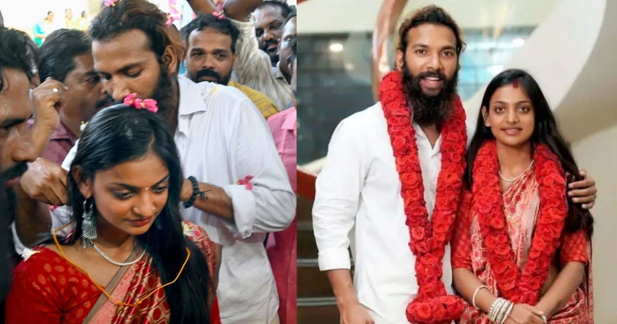 VIDEO: घरवालों ने फुफेरे भाई से तय कर दी शादी, इसलिए महाकुंभ वायरल गर्ल मोनालिसा ने फरमान खान से कर ली शादी