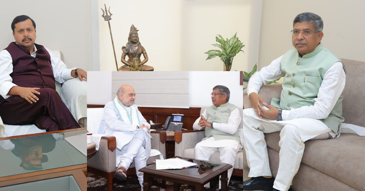 झारखंड की सियासी रिपोर्ट लेकर दिल्ली पहुंचे आदित्य साहू, अमित शाह  और नितिन नबीन के साथ मीटिंग