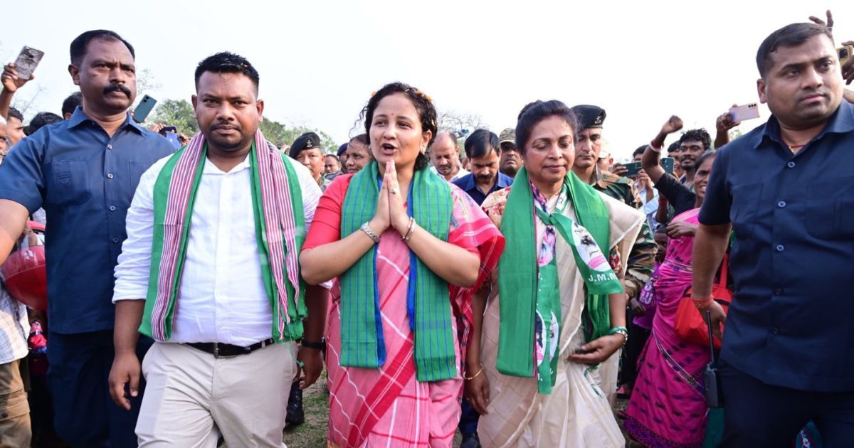 Assam Election 2026: कल्पना सोरेन की हुंकार—‘यह अस्तित्व और अधिकार की लड़ाई’, गोसाईंगांव में JMM का शक्ति प्रदर्शन