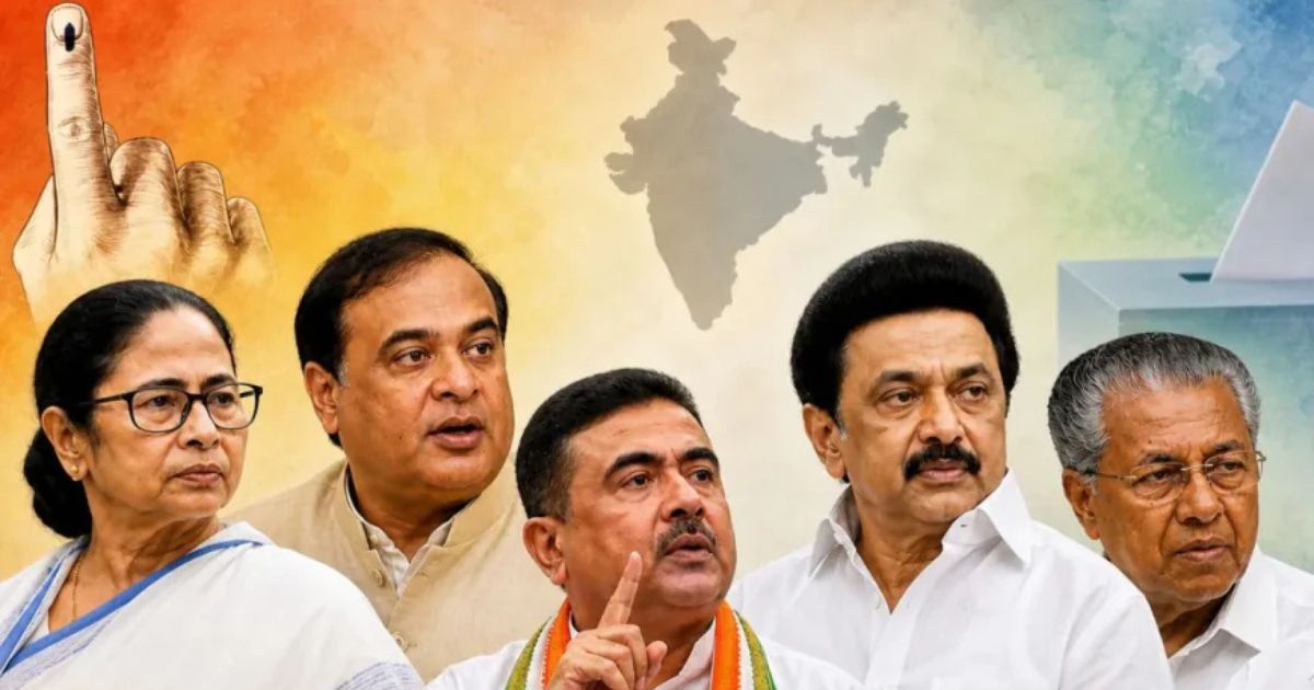 Election Results 2026 LIVE: देश के 5 राज्यों में सियासी संग्राम, बंगाल से तमिलनाडु तक बदलते रुझान