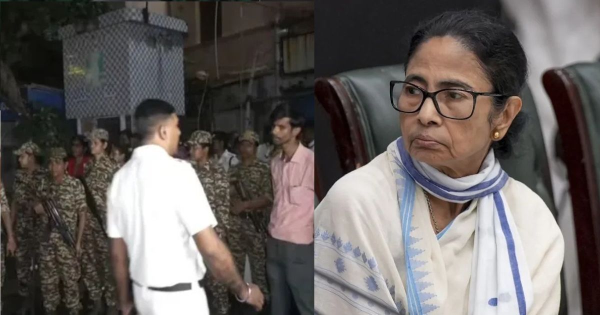 ममता बनर्जी के घर के बाहर भारी पुलिस तैनाती से सियासी बवाल, TMC ने लगाया 'हाउस अरेस्ट' का आरोप