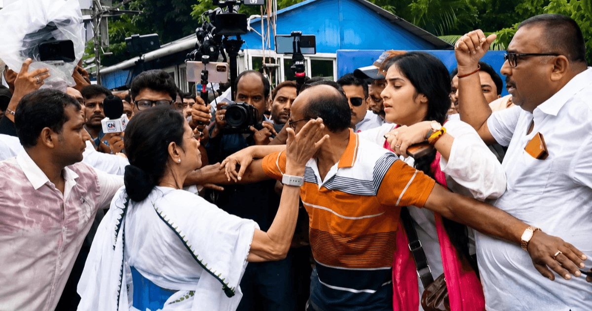 VIDEO: ममता बनर्जी ने TMC कार्यकर्ता को जड़ा थप्पड़? रैली के बाद वायरल हुआ वीडियो, बंगाल की राजनीति गरमाई