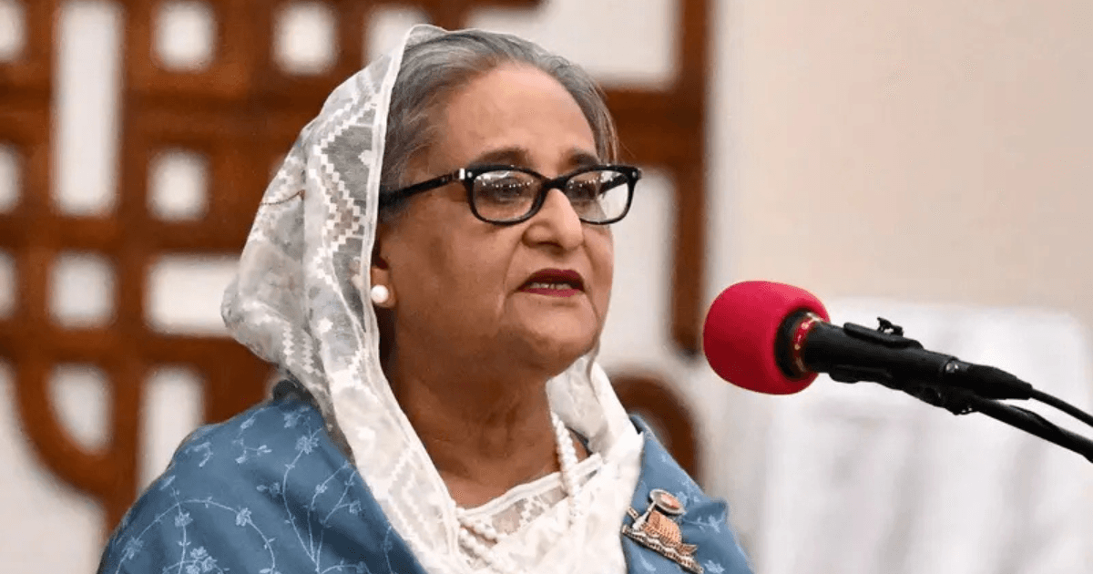 दिल्ली से शेख हसीना का पहला LIVE संबोधन, परिवार को याद कर हुईं भावुक; बोलीं- ‘मैं अपने लोगों से कभी अलग नहीं हुई’