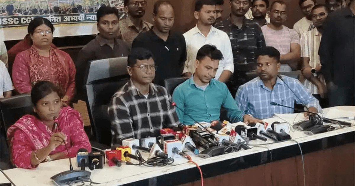 JSSC CGL सफल अभ्यर्थियों की प्रेस वार्ता: बिना आधार के आरोप लगाकर भविष्य बर्बाद न करें