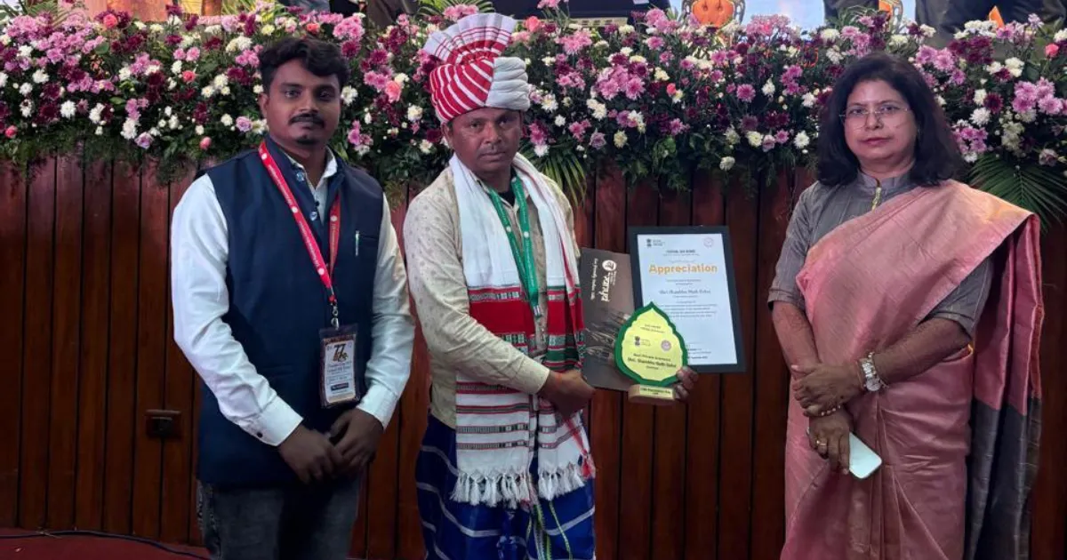 रेशम उत्पादन में झारखंड का जलवा, शम्भूनाथ देहरी को राष्ट्रीय स्तर पर मिला सम्मान