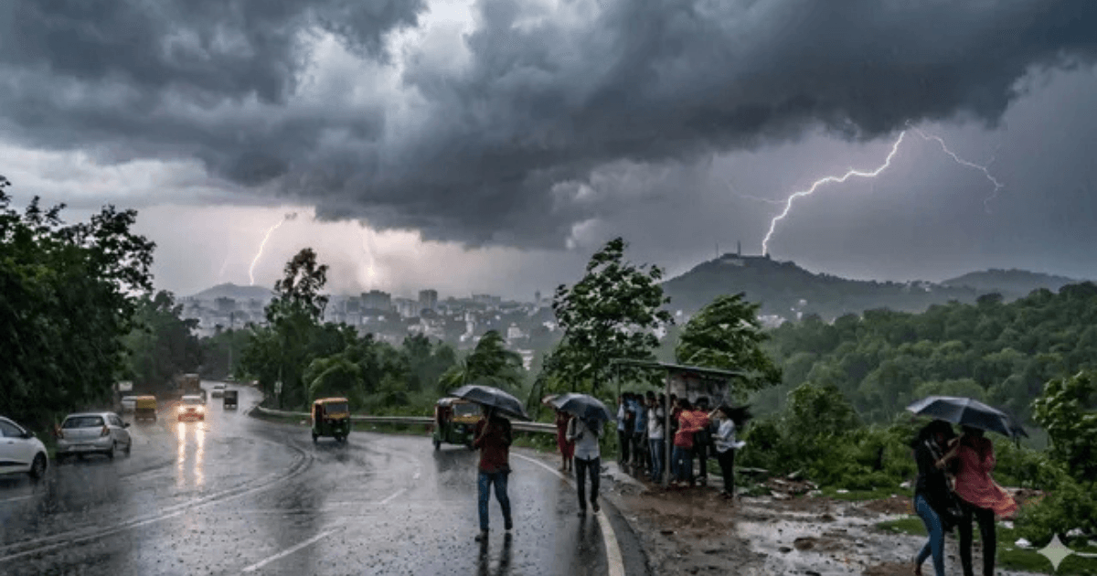 Jharkhand Weather Update: बारिश के साथ चलेगी तेज हवा, 6 जिलों में भारी बारिश का अलर्ट