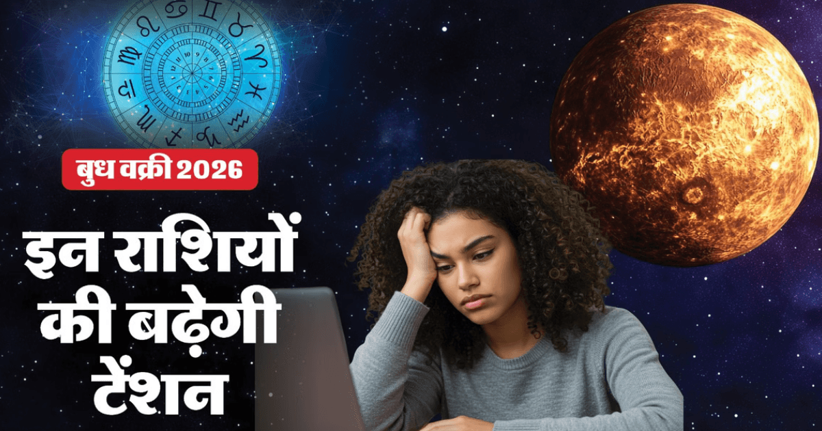 बुध वक्री 2026: करियर, धन और रिश्तों में सावधानी बरतें ये 6 राशियां