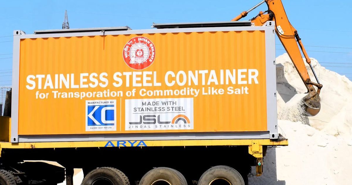 Stainless Steel Container: अब कंटेनर में ढोया जाएगा नमक, पहला ट्रायल सफल, रेल मंत्री ने दी जानकारी