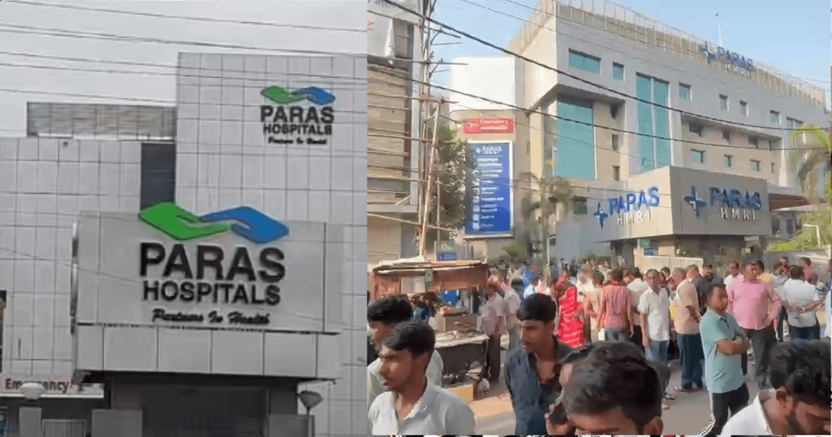 पारस अस्पताल में  हंगामा: किशोर की मौत के बाद वसूली और किडनी निकालने के आरोप