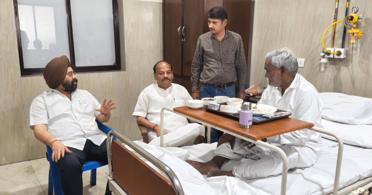 चंपई सोरेन अस्पताल में भर्ती, TMH में चल रहा इलाज, रघुवर दास ने लिया हालचाल