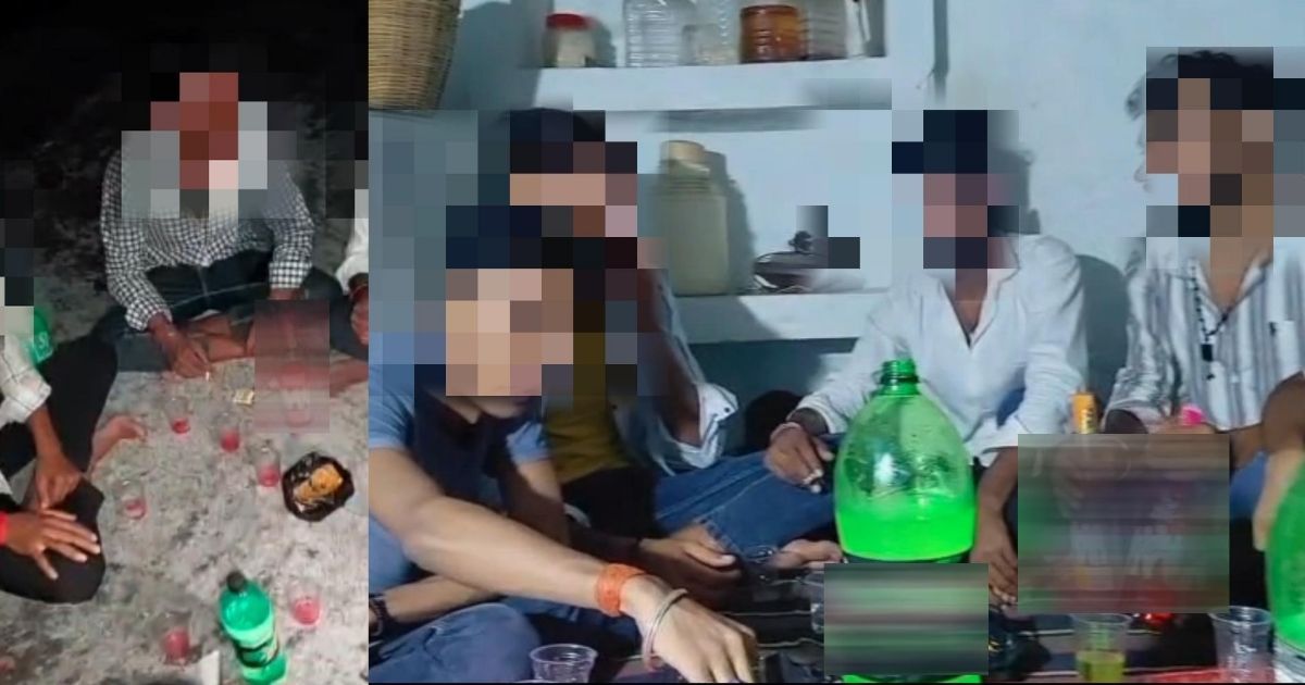 CM के जिले में शराबबंदी की ऐसी-की-तैसी, साइबर ठगों की ओपन बार पार्टी का वीडियो वायरल, सिस्टम की पोल पट्टी खुली