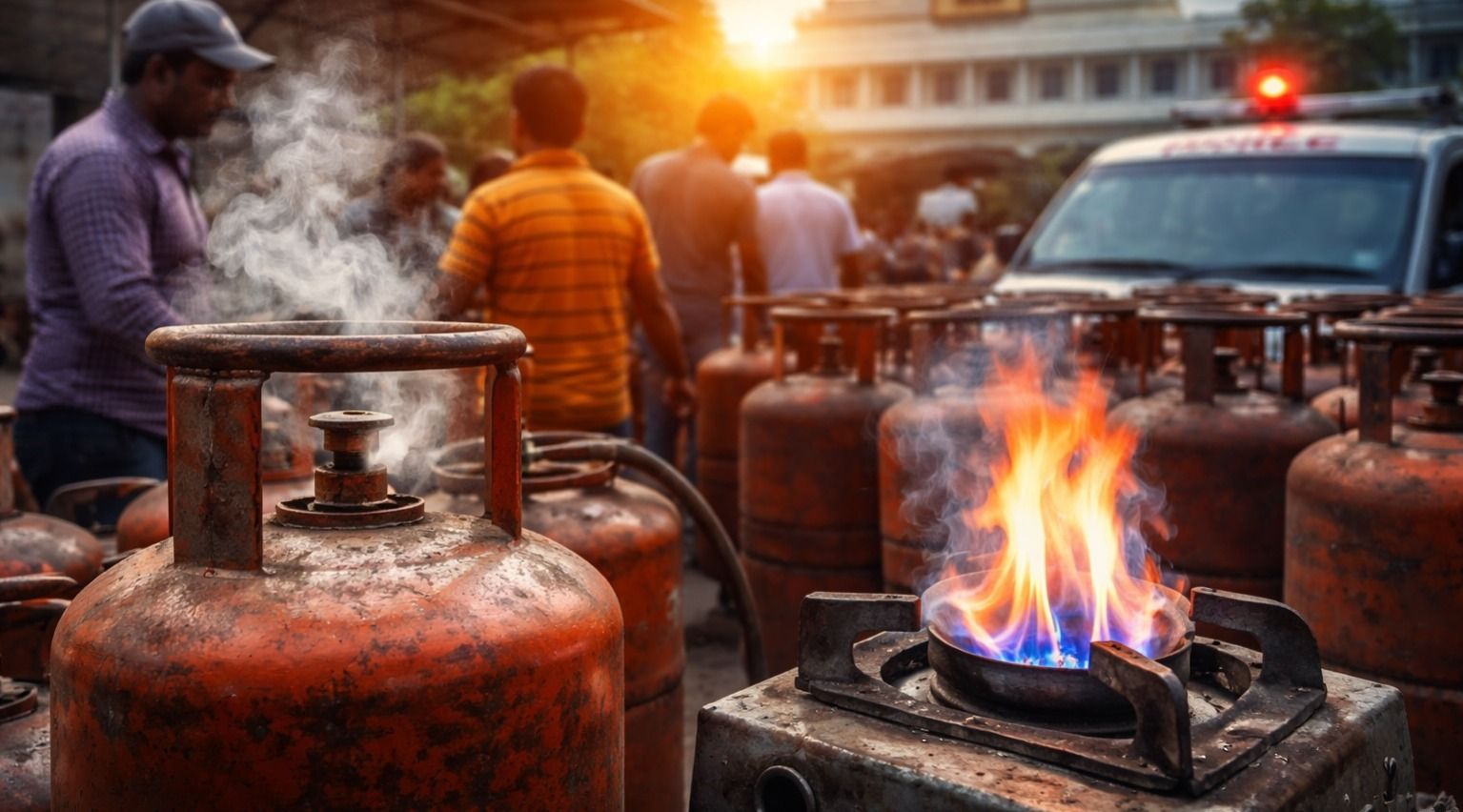 गैस संकट पर केंद्र सख्त: राज्यों को अलर्ट, PNG अपनाने का दबाव; जमीनी हालात पर उठे सवाल