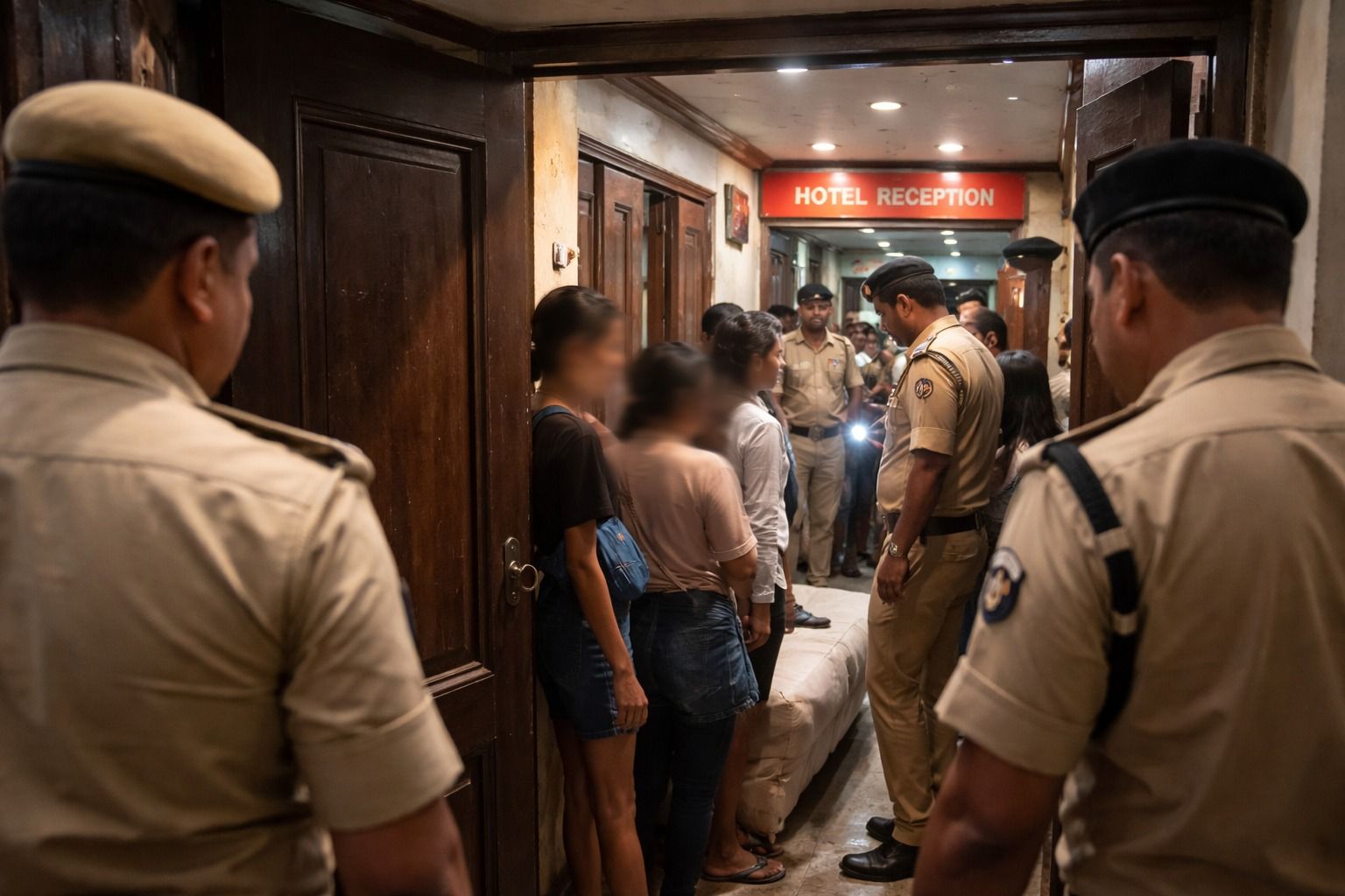 गढ़वा में देह व्यापार का बड़ा भंडाफोड़: तीन होटल सील, मैनेजर गिरफ्तार