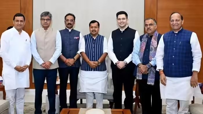 राज्यसभा में BJP को बड़ी बढ़त, AAP के 7 सांसदों के विलय को मंजूरी, NDA 148 पर पहुंचा