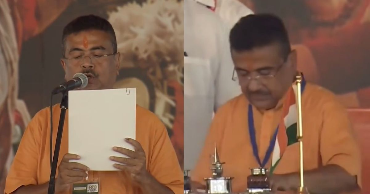 बंगाल में सत्ता परिवर्तन का ऐतिहासिक दिन, शुभेंदु अधिकारी ने ली CM पद की शपथ