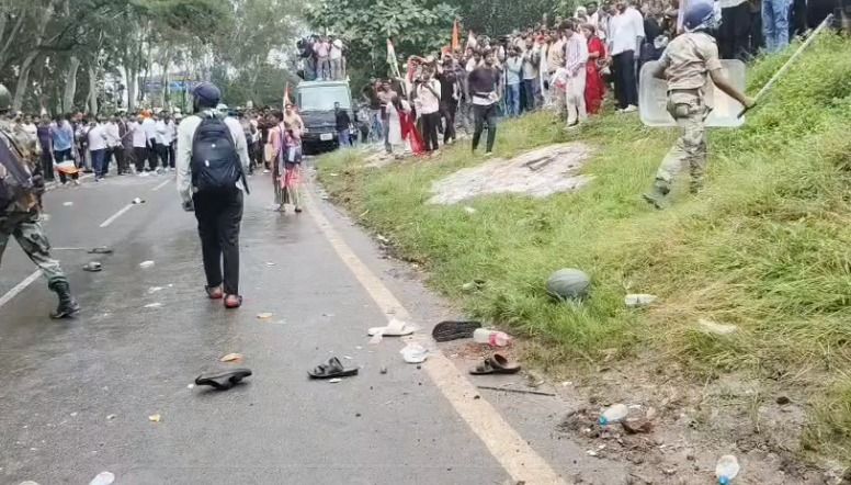 JPSC-JSSC आंदोलन में बवाल: छात्रों पर लाठीचार्ज, पुलिसकर्मियों पर भी हमला... Video देखिए